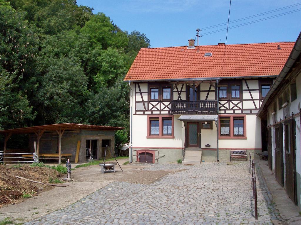 Pferdehof Und Wanderreitstation Doersam Villa Moerlenbach Bagian luar foto